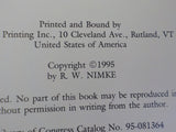 Central New Engand Railway Story Vol 1 Infant Years by R.W. Nimke w/DJ  Signed