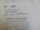 Illustrated Lionel Checklist Lot of 2 1929-1942 1945-1969 Standard Gauge Caboose