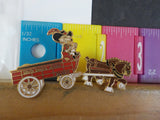 Jaycees South Dakota Delegate Cylsdale horse & wagon Wile E. Coyote  PIN