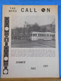 MPRA Call On 1971 Summer Fall Metropolitan Philadelphia Railway Association
