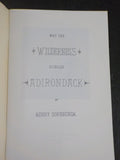 Why the Wilderness is called Adirondack by Henry Dornburgh