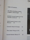 ConRail 1976 August September Employee Magazine Safety goggles M of E K-9 corps