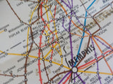 Map Freight Interchange Map of the United States Showing Principal Railroads UP