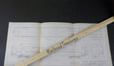 Blueprint Reading Streamlined CL. CVM Combines car #591-593   Blueprint #115