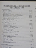 Central Headlight 1982 Second Quarter NYC HS Water scoops Track Plans Great Stee