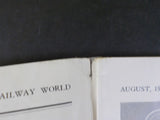 Railway World 1961 August Vol 22 No 255 Railway Development at Yeovil