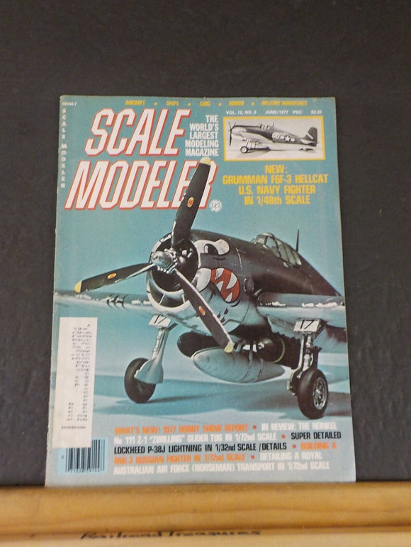 Scale Modeler 1977 June Grumman F6F-3 Australian Air Force Transport in 1/72nd