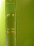 Railfan & Railroad Magazine Bound Volume 21 January - December 2002 Green