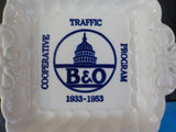Catch All Dishes B&O Cooperative Traffic Program 1933-1953  Lot of 2