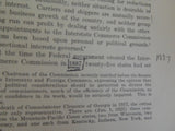Railroads Rates-Service-Management by Homer Bews Vanderblue & Kenneth Farwell HC