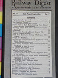 Railway Digest of Developments and Comments 1959 July ,August September V14 #7