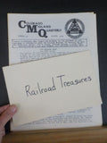 Colorado Midland Quarterly #23 1986 August The Midland Band 1897 story