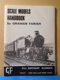 Scale Models Handbook By Graham Farish 1948 21st Birthday Number SC