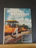 Modern Railroads 1956 October ACL D&RGW B&O Diesel go overseas Reading Upgrades