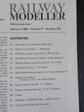 Railway Modeller 1966 February V17 # 184 LMS Non-corridor brake third
