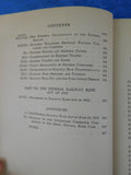 Railroad Traffic and Rates Vol II Passenger, Express and mail service Johnson HC