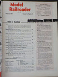 Model Railroader Magazine 1956 February How to turn your train set into a real m
