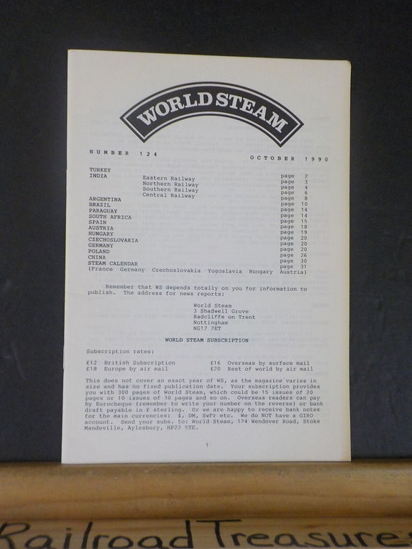 World Steam #124 October 1990