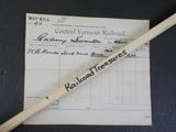 Central Vermont Railroad WayBill #46 1882