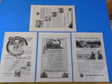 Ads Milwaukee Road Lot #2 Advertisements from various magazines (10)