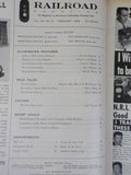 Railroad Magazine 1955 February James J. Hill's Great Adventure Gas-Turbines on