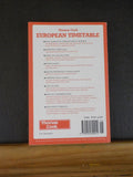 Thomas Cook European Timetable Summer Rail 1992 May 31-June 30