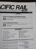 Pacific Rail News #336 1991 November Commuting Soledad Watco shortline empire Pi