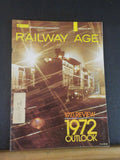 Railway Age 1972 January 31 !971 review 1972 outlook