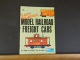 Easy to Build Model Railroad Freight Cars 24 Dollar car projects from Model Rail