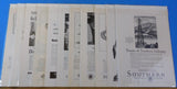 Ads Southern Railway System Lot #9 Advertisements from various magazines (10)