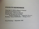 Four to Remember by Robert Olmsted CGW CB&Q GM&O Milw  w/ dust jacket