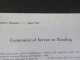 Boston & Maine Railroad Employee Magazine 1945 August