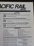 Pacific Rail News #322 1990 September SP Golden State Route KCS Land of helpers