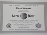 Plate Lords of the Night Night Hunters Plate #A1404 COA P1759