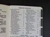Southern Pacific Employee Timetable #14 Oregon Division 1983 SP