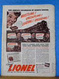 Model Builder 1938 December Lionel Magazine Rotary snow plow Three stores Grade