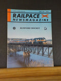 Rail Pace News Magazine 1984 June Railpace Rumford Rocket