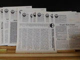 News from the National Association of Railroad Passengers 1989 COMPLETE YEAR Lot