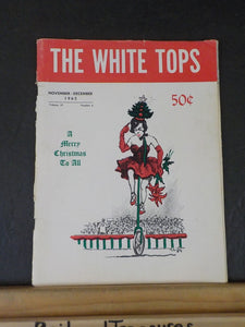 White Tops Circus Magazine 1962 November December