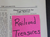 Locomotive Railway Carriage & Wagon Review #721 1952 September