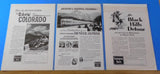 Ads Burlington Route Lot #12 Advertisements from various magazines (10)