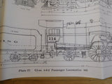 Philadelphia & Reading Railroad Locomotive Diagram Plates Lot of 30