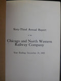 Chicago and North Western Railway Company Annual Report 1922