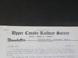 Upper Canada Railway Society Newsletter #163 August 1959 End of streetcar operat