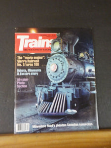 Trains Magazine 1991 December Dakota Minnesota & Eastern Story Sierra RR #3