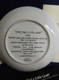 Plate Mother Goose Mary Had a Little Lamb by John McClelland