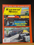 Railroad Model Craftsman Magazine 2003 November GE U30C diesel plans CNR wood bo