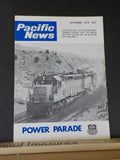 Pacific News #156 1974 Oct Pacific Rail News UP Power parade Freedom Train