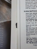 Old Toy Soldier Newsletter Vol 20 #1 1996 Feb-March Crescent 155mm Gun