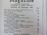 Railway Magazine 1950 February Sapperton Tunnel, Western Region Rolling Stock fo